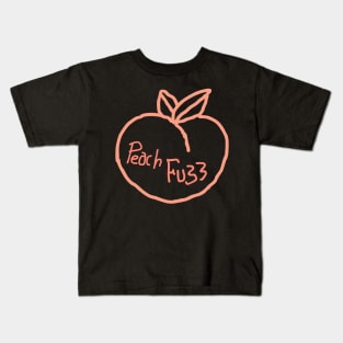 Peach fuzz Kids T-Shirt